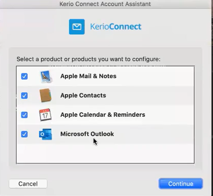 Kerio Connect Account Assistant Mac Download